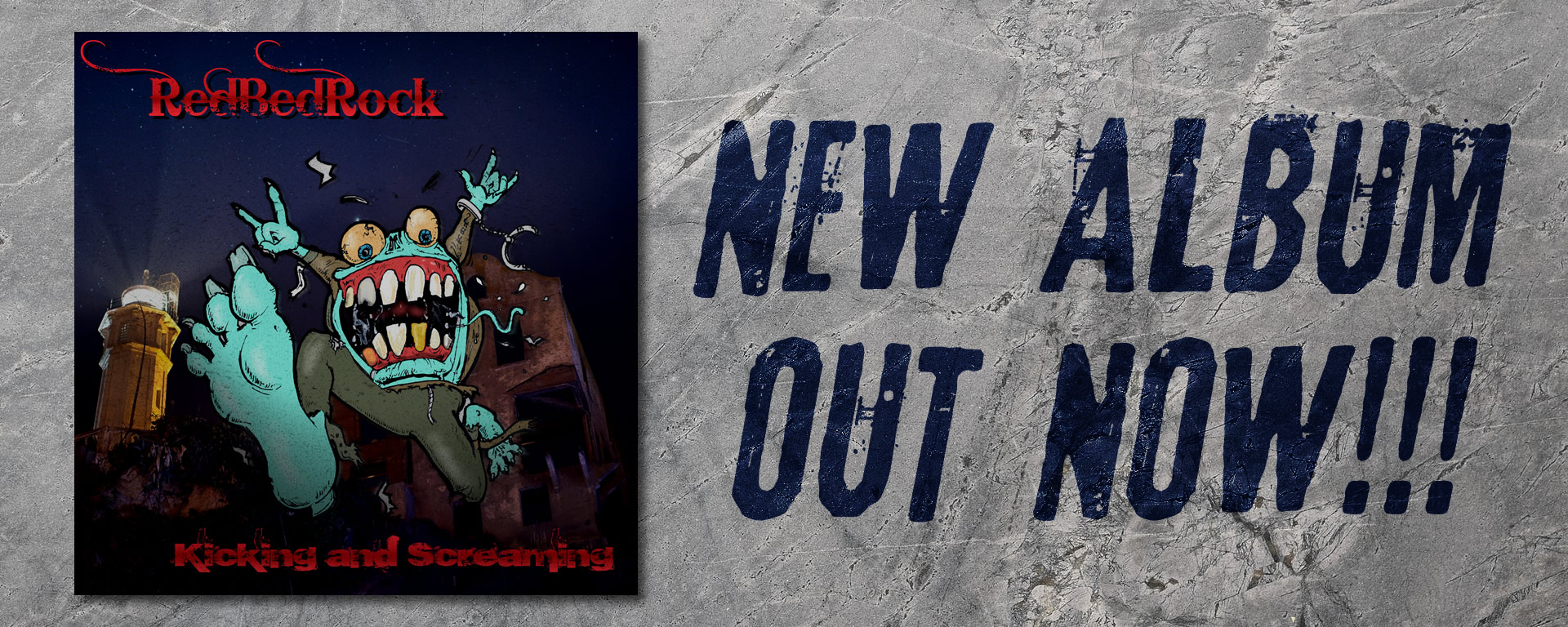 New album 'Kicking and Screaming' out Now!